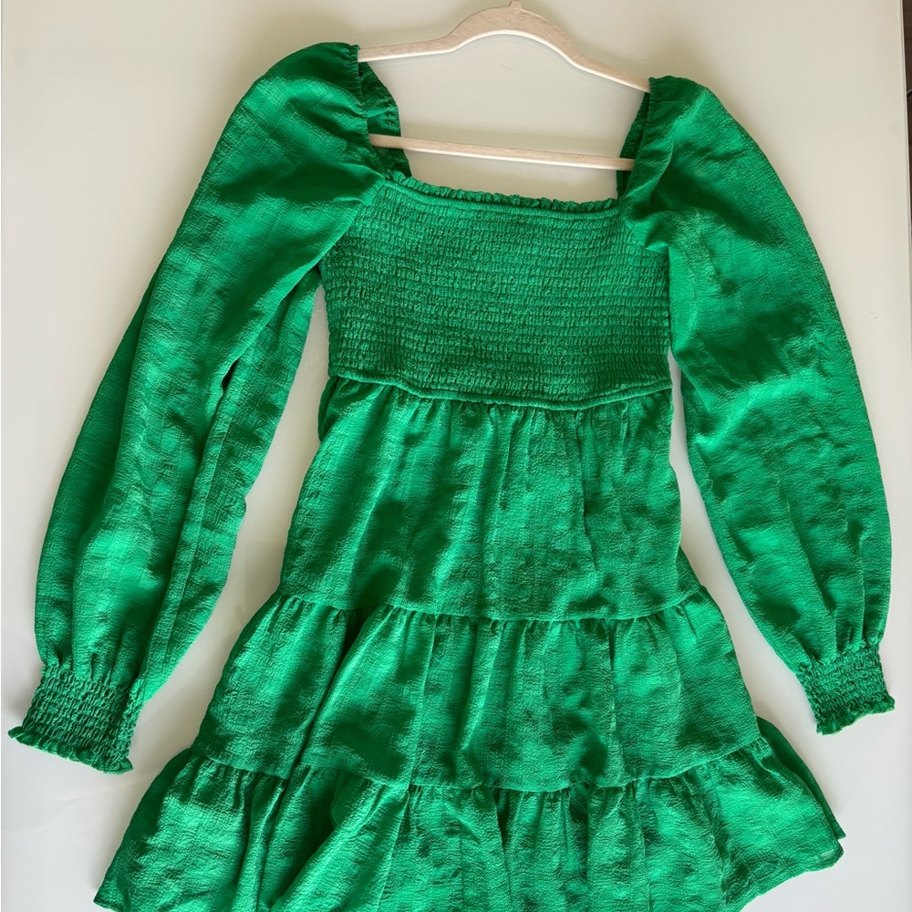 Green Mini Dress